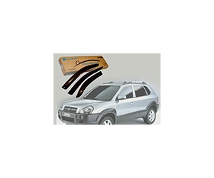  Дефлекторы окон Hyundai Tucson 2004- (AUTOCLOVER, A076)