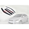  Дефлекторы окон Hyundai Accent 2010- (AUTOCLOVER, A126)