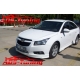  Юбка переднего бампера Chevrolet Cruze Sd 2009- (AD-Tuning, CHCR-FSK-001)