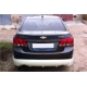  Юбка заднего бампера Chevrolet Cruze 2009+ (AD-Tuning, CHCR-RSK-002)