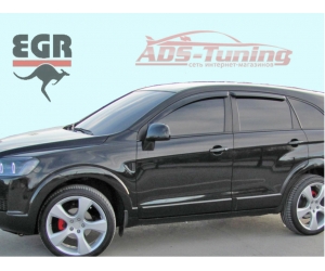  Дефлекторы окон для Chevrolet Captiva 2006+ (EGR, 92465020B)