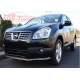  Защита переднего бампера (дуга) для Nissan Qashqai 2007-  (Winbo, A111191)