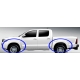  Расширители колесных арок для Toyota Hilux 2012-2015 (Aeroklas, RASAROK)