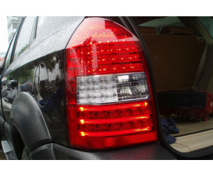  Задняя светодиодная оптика (задние фонари) для Hyundai Tucson 2004-2014 (JUNYAN, WH-HYU-TUC-TL-RED)