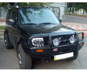  Передняя альтернативная оптика для Suzuki Jimny/Sierra 2000+ (JUNYAN, HU549-00-1-E-01)