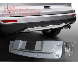  Накладка на задний бампер для Honda CRV 2010-2012 (For, CRV100504)