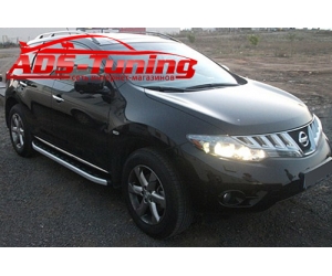  Боковые пороги Alyans для Nissan Murano 2010- (Can-Otomotive, NIMU.ALYANS.47.2084)