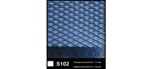  Сетка 100x20 черная (AD-TUNING, SET100X20)