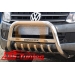  ПЕРЕДНЯЯ ЗАЩИТА С ЗАЩИТОЙ КАРТЕРА И НАДПИСЬЮ ДЛЯ VOLKSWAGEN AMAROK 2011- (CAN-OTOMOTIVE, VWAM.35.1029)