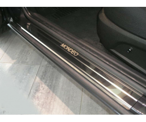  Накладки на внутренние пороги для Ford Mondeo IV 2007-2014 (Nata-Niko, P-FO20)
