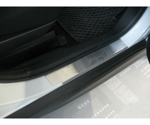  Накладки на внутренние пороги для Mitsubishi ASX 2010+ (Nata-Niko, P-MI01)