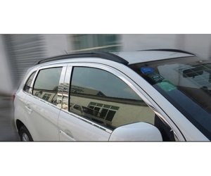  Комплект хром молдингов по периметру боковых стекол для Mitsubishi ASX 2012+ (Kindle, MA-D33-35)