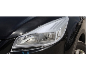  Хромированные накладки передних фар для Ford Kuga 2013+ (Kindle, FK-L31)