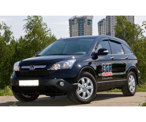  Дефлектор капота (с логотипом) для HONDA CR-V 2007+ (EGR, 013061L)