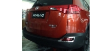  Хром накладки задних противотуманных фар для Toyota RAV4 2013+ (Kindle, RV-L36)