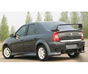  Аэродинамические пороги (DM) для Renault/Dacia Logan 2006- (AD-TUNING, RDL.FB.RS01FG)
