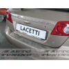  Накладка на задний бампер Chevrolet Lacetti HB 2004+ (NataNiko, B-CH10)