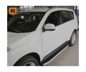  Пороги алюминиевые (Alyans) для PEUGEOT 4007 2010+ (Can-Otomotive, PE40.47.5000)