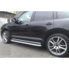  Пороги алюминиевые (Alyans) для PORSCHE CAYENNE 2010+ (Can-Otomotive, POCA.47.3952)