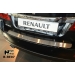  НАКЛАДКА НА ЗАДНИЙ БАМПЕР ДЛЯ RENAULT LATITUDE 2010+ (NATA-NIKO, B-RE07)