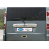  Накладка крышки багажника (над номером, нерж.) для Fiat Doblo I 2006-2010 (Omsa Prime, 2520052)