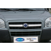  НАКЛАДКИ НА РЕШЕТКУ РАДИАТОРА (НЕРЖ., 2 ШТ.) ДЛЯ FIAT DOBLO I 2006-2010 (OMSA PRIME, 2520081)
