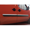  Молдинг дверной (нерж., 4-шт., узкий) для Fiat Doblo I 2006-2010 (Omsa Prime, 2520132)