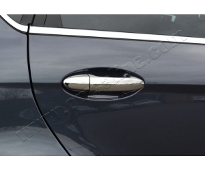  Накладки на дверные ручки (нерж., 4-шт.) для Ford B-Max 2012+ (Omsa Prime, 2614041)