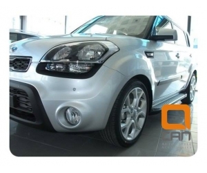  Пороги алюминиевые (Saphire V1) для KIA SOUL 2011+ (Can-Otomotive, KISU.47.1470)