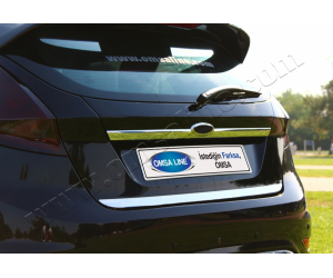  Хром накладка на кромку багажника (нерж.) для Ford Fiesta (5D) HB 2009+ (Omsa Prime, 2614053)