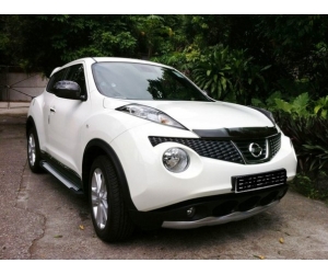  Пороги алюминиевые (Saphire V1) для NISSAN JUKE 2010+ (Can-Otomotive, NIJU.47.5015)