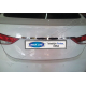  Накладка крышки багажника (над номером, нерж.) для Hyundai Elantra IV SD 2011-2015 (Omsa Prime, 3206052)