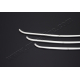  Накладки на решетку радиатора (нерж., 3 шт.) для Hyundai ix35 2010-2015 (Omsa Prime, 3208082)