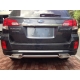  Накладка на задний бампер для Subaru Outback 2013+ (Kindle, SO-B32)