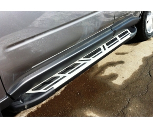  Боковые пороги (Saphire V2) для HYUNDAI TUCSON I 2004-2009 (Can-Otomotive, HYTU.47.1229)