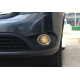  Окантовка на противотуманные фары (нерж., 2 шт.) для Mercedes-Benz Citan 2013+ (Omsa Prime, 4726103)