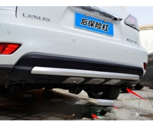  Накладка на задний бампер для Lexus RX350 2012+ (Kindle, RX-B24)