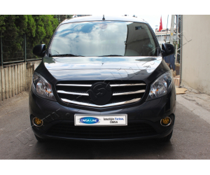  Накладки на решетку радиатора (нерж., 5 шт.) для Mercedes-Benz Citan 2013+ (Omsa Prime, 4726081)