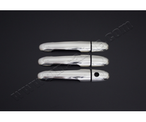  Накладки на дверные ручки (нерж., 3-шт.) для Mercedes-Benz Vito (W639) 2003-2014 (Omsa Prime, 4721041)