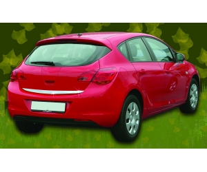  Хром накладка на кромку багажника (нерж.) для Opel Astra J (5D) HB 2010-2014 (Omsa Prime, 5216052)