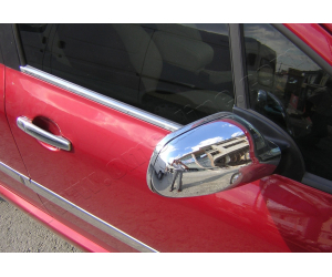  Нижние молдинги стекол (нерж., 4 шт.) для Peugeot 307 (5D) HB/SW 2001-2008 (Omsa Prime, 5703141)
