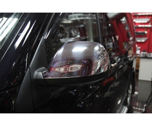  Накладки на зеркала (Abs-хром.) для Volkswagen Multivan (T5) 2010+ (Omsa Prime, 7530112)