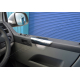  Накладки на дверные подлокотники (нерж., 2 шт.) для Volkswagen Transporter (T5) 2003-2010 (Omsa Prime, 7522031)