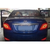  Задняя светодиодная оптика (задние фонари) для Hyundai Solaris/Accent 2010+ (JUNYAN, TL105)