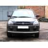  Защита передняя труба одинарная прямая d70 для HYUNDAI Tucson 2004+ (UA-TUNING, HYTU.FSG)