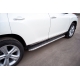  Боковые пороги D60 с листом из нержавеющей стали для MITSUBISHI Outlender 2003-2008 (UA-TUNING, MIOL.03.RBLN)