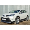  Боковые пороги D60 с листом из нержавеющей стали для Toyota RAV-4 2013+ (UA-TUNING, TOR4.13.RBLN)