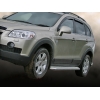  Боковые пороги D60 с листом из нержавеющей стали для Chevrolet Captiva 2012+ (UA-TUNING, CECA.12.RBLN)