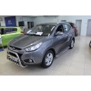  Боковые пороги D42 с листом из алюминия для HYUNDAI IX-35 2008+ (UA-TUNING, HYIX.35.RBLA)