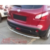  Защита задняя D60 для Nissan Qashqai 2010+ (UA-TUNING, NIQA.RBG)